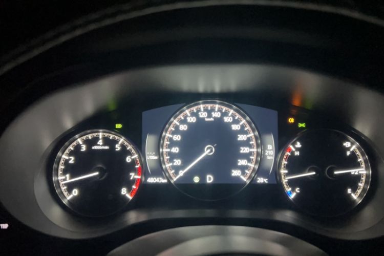 Used Mazda CX-50 2023 2.5L Luxury Edition Odometer Close Up