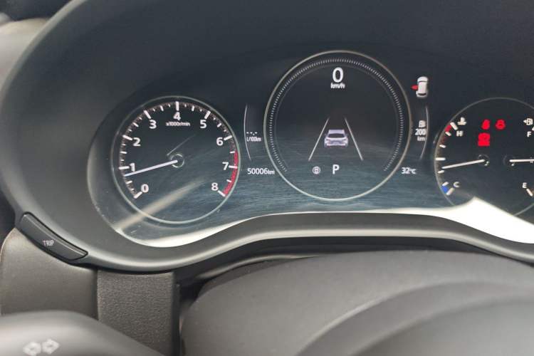 Used Mazda CX-50 2023 2.5L Smart Drive Version Odometer Close Up