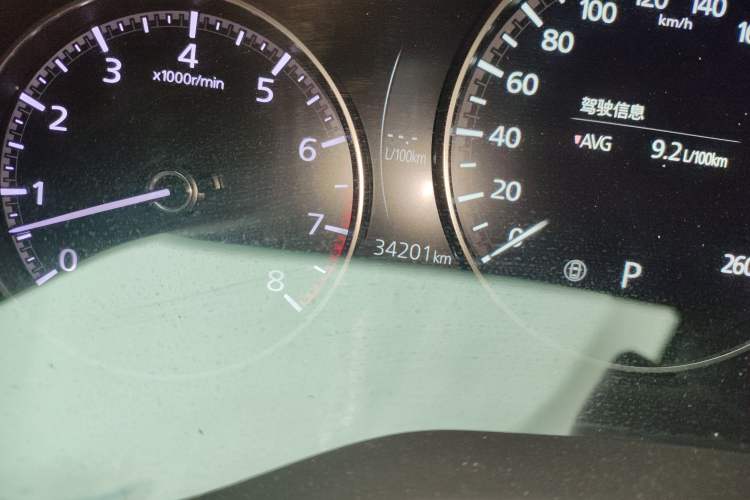Used Mazda CX-50 2023 2.5L Smart Drive Version Odometer Close Up