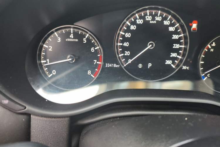 Used Mazda CX-50 2023 2.5L Smart Drive Version Odometer Close Up
