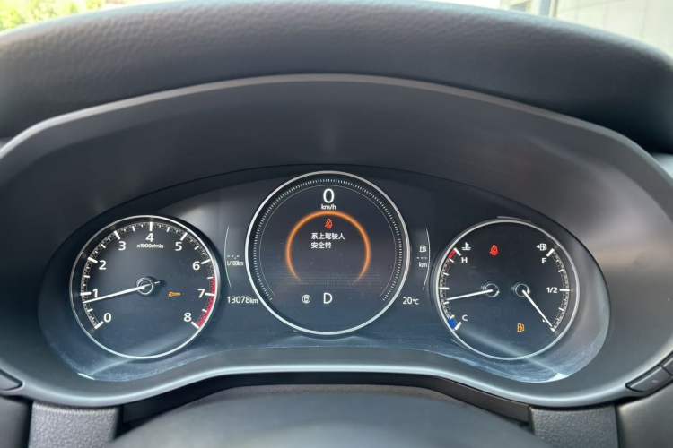Used Mazda CX-50 2023 2.5L Smart Drive Version Odometer Close Up