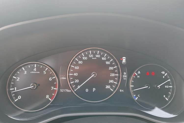 Used Mazda CX-50 2023 2.5L Smart Drive Version Odometer Close Up