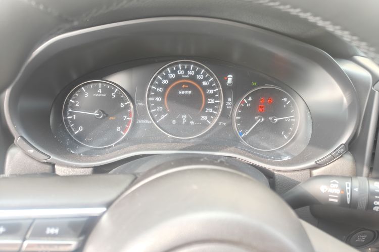 Used Mazda CX-50 2023 2.5L Smart Drive Version Odometer Close Up
