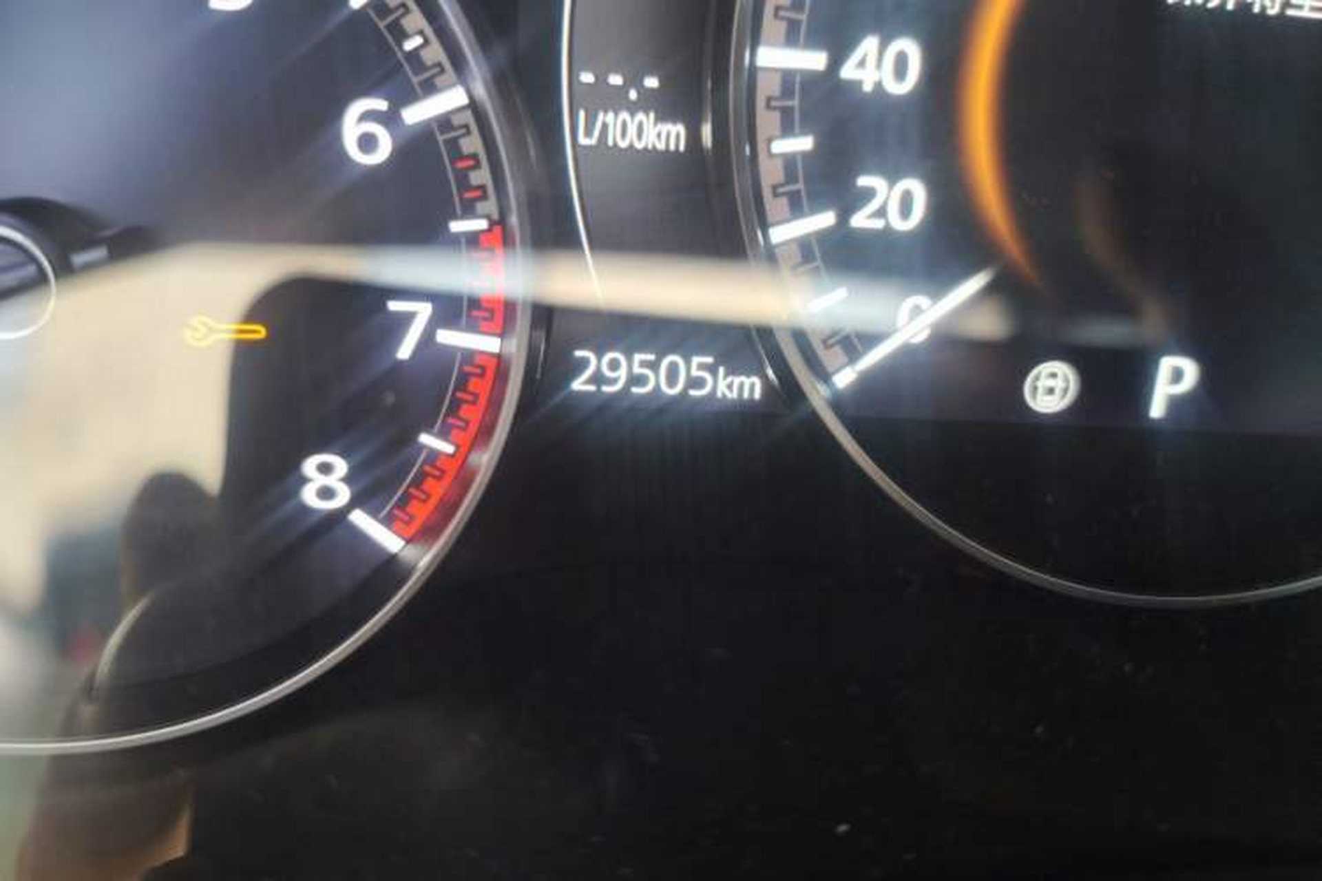 Used Mazda CX-50 2023 2.5L Smart Drive Version Odometer Close Up