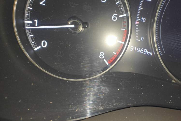 Used Mazda CX-50 2023 2.5L Smart Drive Version Odometer Close Up