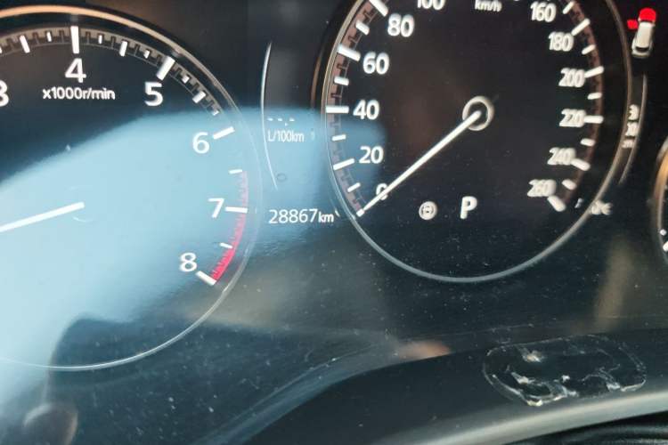 Used Mazda CX-50 2023 2.5L Luxury Edition Odometer Close Up