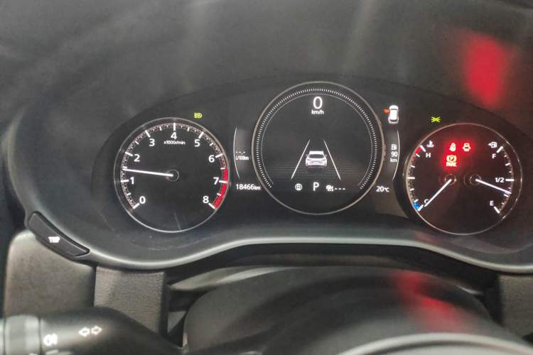 Used Mazda CX-50 2023 2.5L Luxury Edition Odometer Close Up