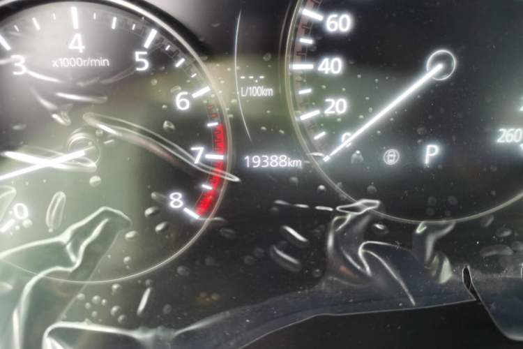 Used Mazda CX-50 2023 2.5L Smart Drive Version Odometer Close Up