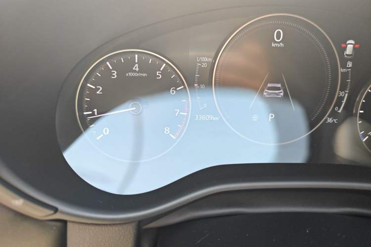 Used Mazda CX-50 2023 2.5L Smart Drive Version Odometer Close Up