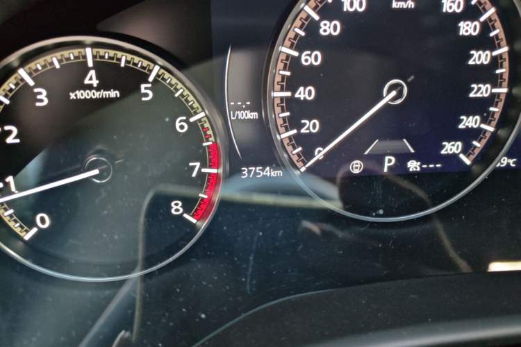Used Mazda CX-50 2026 Model 2.5L Smart Driving Edition Odometer Close Up