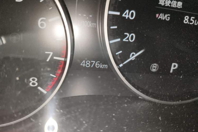 Used Mazda CX-50 2026 Model 2.5L Smart Driving Edition Odometer Close Up
