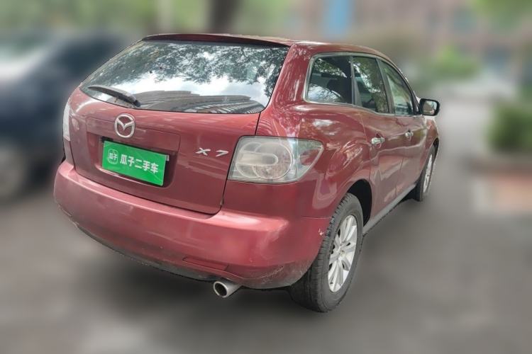 Used Mazda CX-7 2010 2.5L Luxury Edition Rear Right 45 Deg