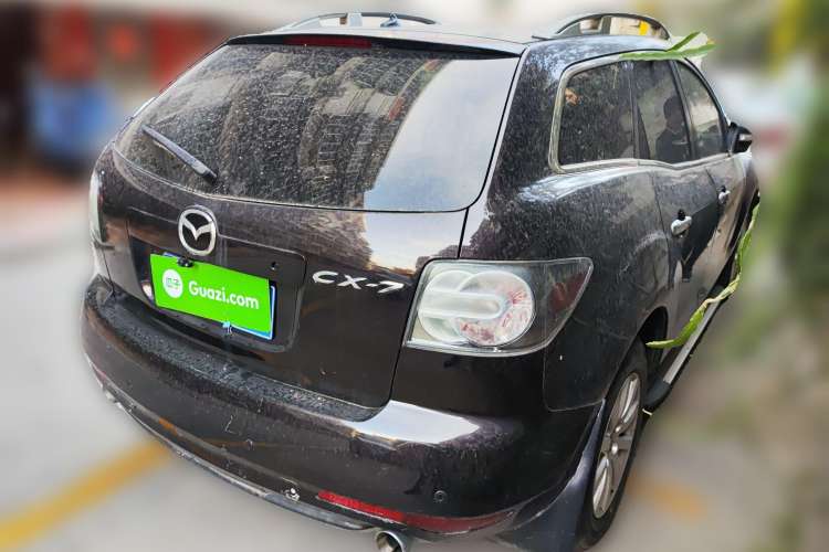 Used Mazda CX-7 2011 2.5L Luxury Edition Rear Right 45 Deg