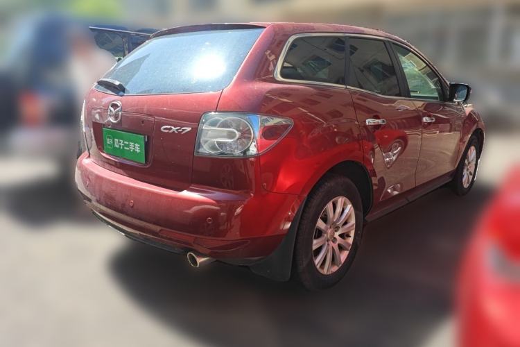 Used Mazda CX-7 2011 2.5L Luxury Edition Rear Right 45 Deg
