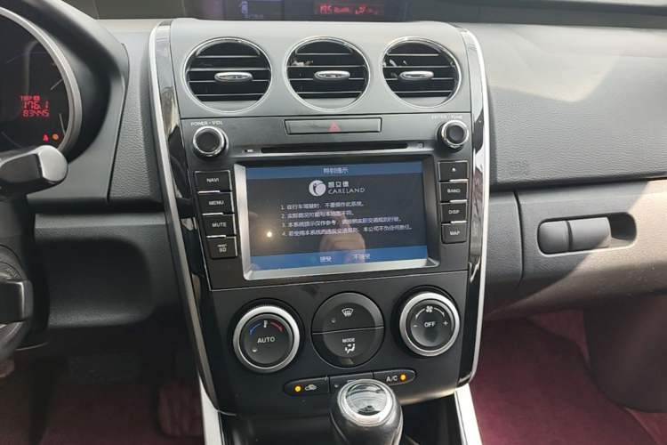 Used Mazda CX-7 2014 2.3T Smart All-Wheel-Drive Sport Edition Audio And AC Panel