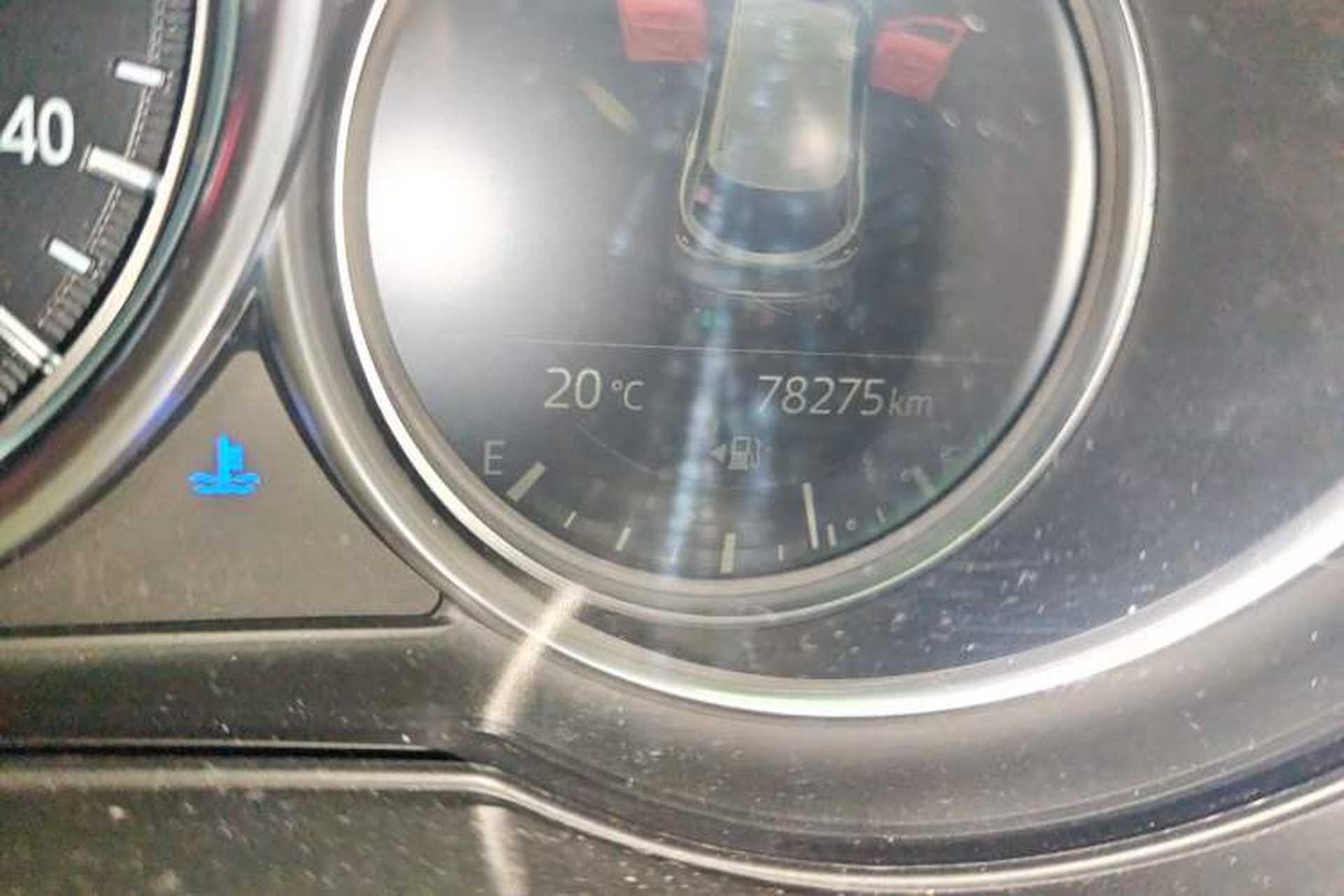 Used Mazda CX-8 2019 2.5L Two-Wheel Drive Prestige Version Odometer Close Up