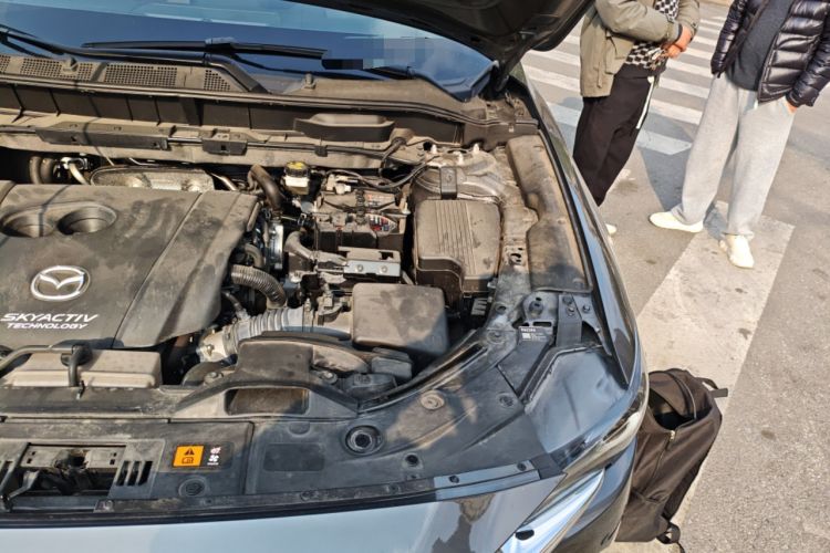Used Mazda CX-8 2019 2.5L Four-Wheel Drive Deluxe Edition Engine Bay Left
