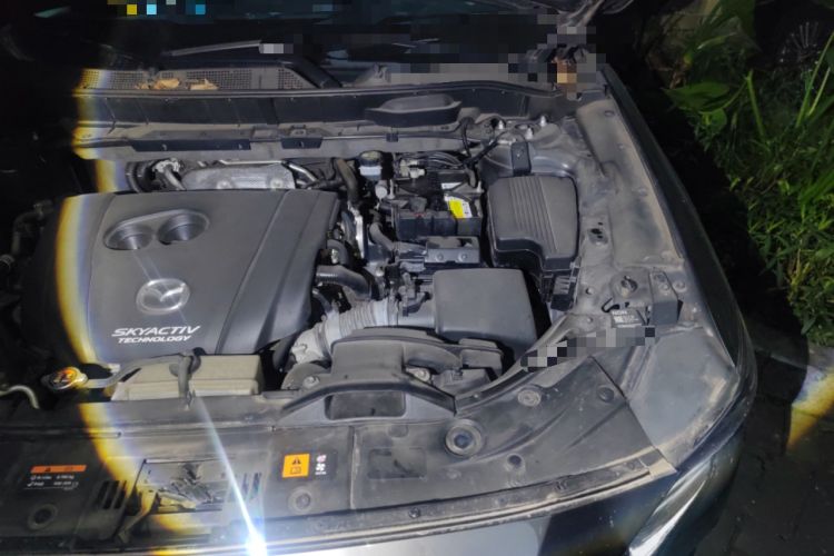 Used Mazda CX-8 2019 2.5L Two-Wheel Drive Prestige Version Engine Bay Left