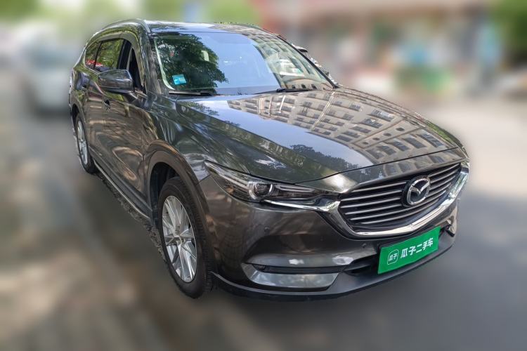 Used Mazda CX-8 2019 2.5L Four-Wheel Drive Deluxe Edition Front Right 45 Deg