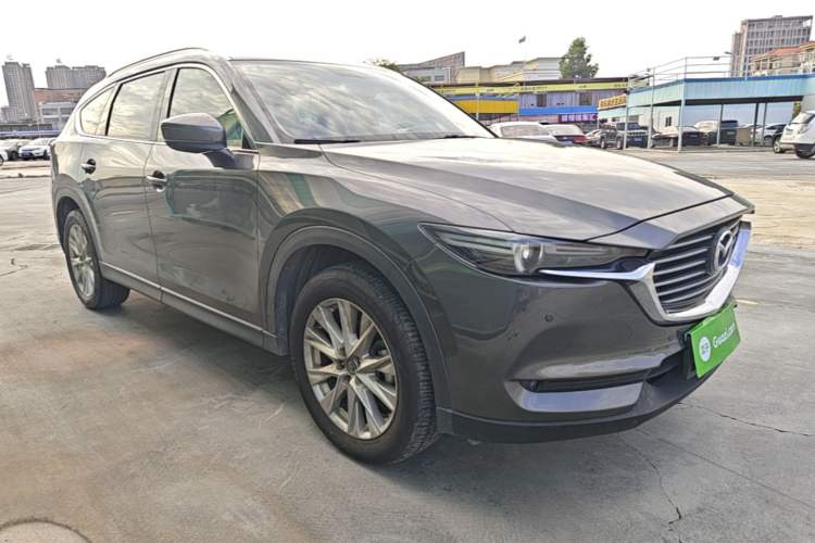 Used Mazda CX-8 2019 2.5L Four-Wheel Drive Deluxe Edition Front Right 45 Deg