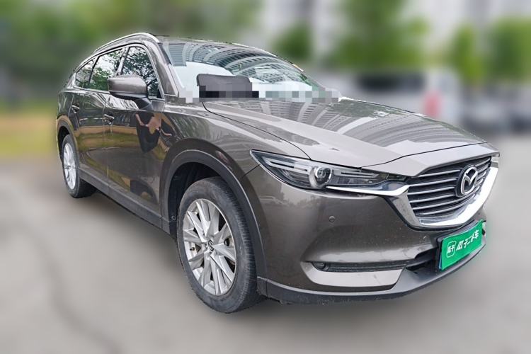 Used Mazda CX-8 2019 2.5L Four-Wheel Drive Deluxe Edition Front Right 45 Deg