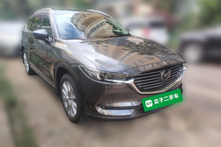 Used Mazda CX-8 2019 2.5L Four-Wheel Drive Deluxe Edition Front Right 45 Deg