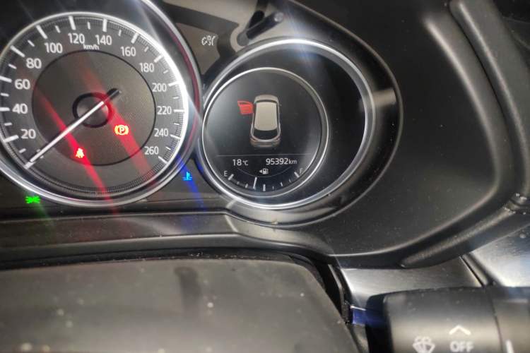 Used Mazda CX-8 2019 2.5L Two-Wheel Drive Prestige Version Odometer Close Up