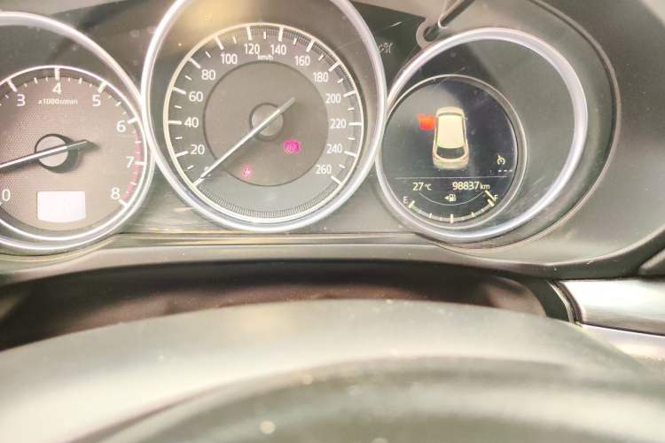 Used Mazda CX-8 2019 2.5L Two-Wheel Drive Prestige Version Odometer Close Up