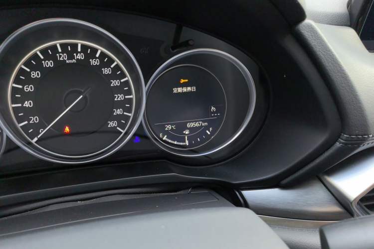 Used Mazda CX-8 2019 2.5L Four-Wheel Drive Deluxe Edition Odometer Close Up