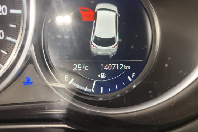 Used Mazda CX-8 2019 2.5L Four-Wheel Drive Deluxe Edition Odometer Close Up