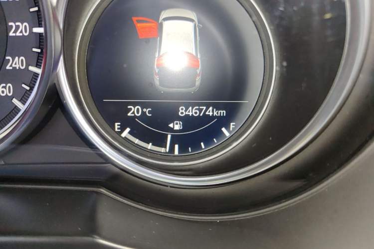 Used Mazda CX-8 2019 2.5L Four-Wheel Drive Deluxe Edition Odometer Close Up