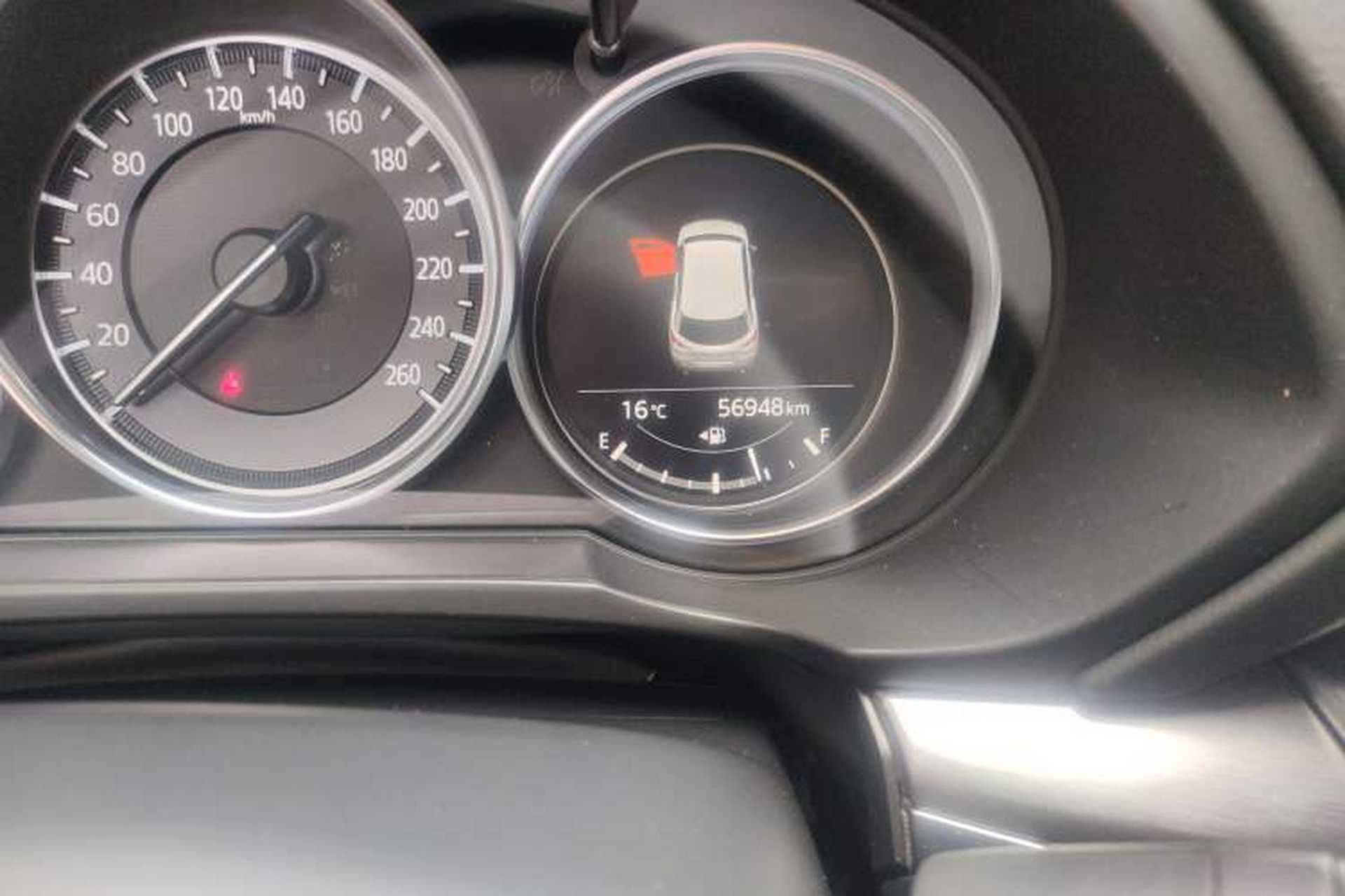Used Mazda CX-8 2019 2.5L Four-Wheel Drive Deluxe Edition Odometer Close Up