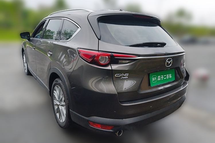 Used Mazda CX-8 2019 2.5L Four-Wheel Drive Deluxe Edition Rear Left 45 Deg