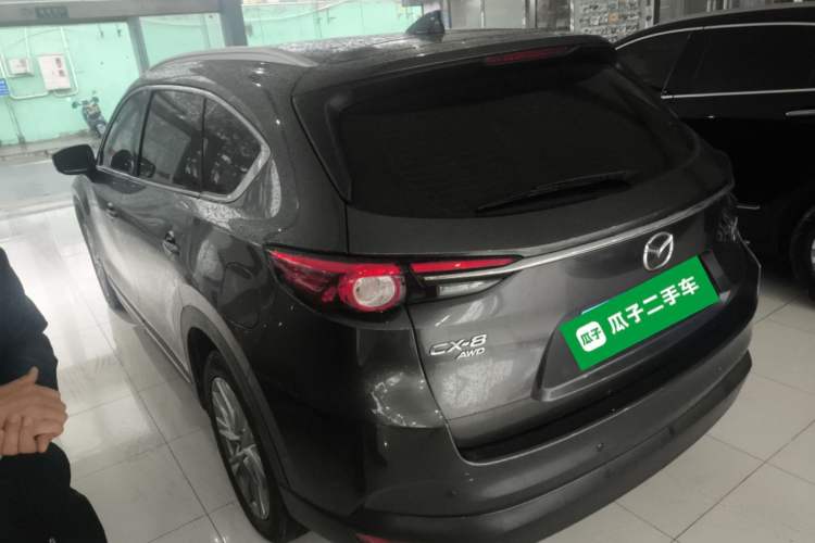 Used Mazda CX-8 2019 2.5L Four-Wheel Drive Deluxe Edition Rear Left 45 Deg