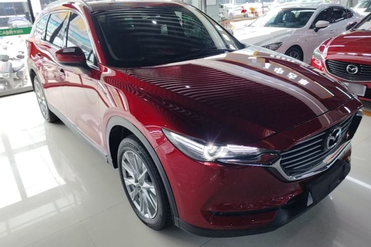 Used Mazda CX-8 2019 2.5L Four-Wheel Drive Deluxe Edition Front Right 45 Deg