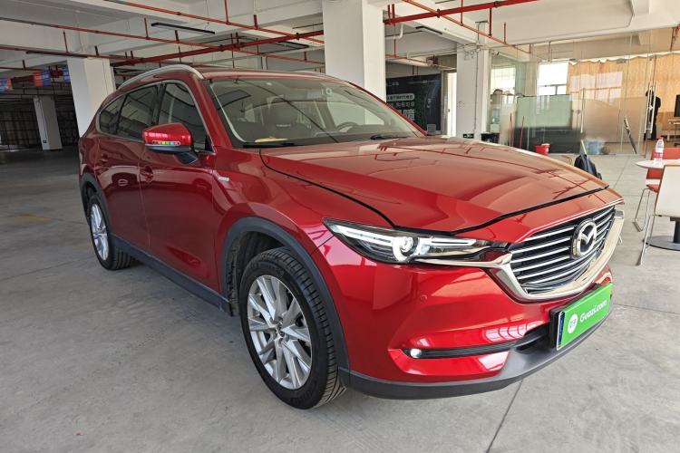 Used Mazda CX-8 2019 2.5L Four-Wheel Drive Deluxe Edition Front Right 45 Deg