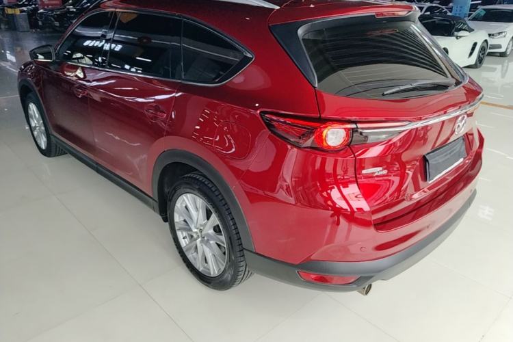 Used Mazda CX-8 2019 2.5L Four-Wheel Drive Deluxe Edition Rear Left 45 Deg