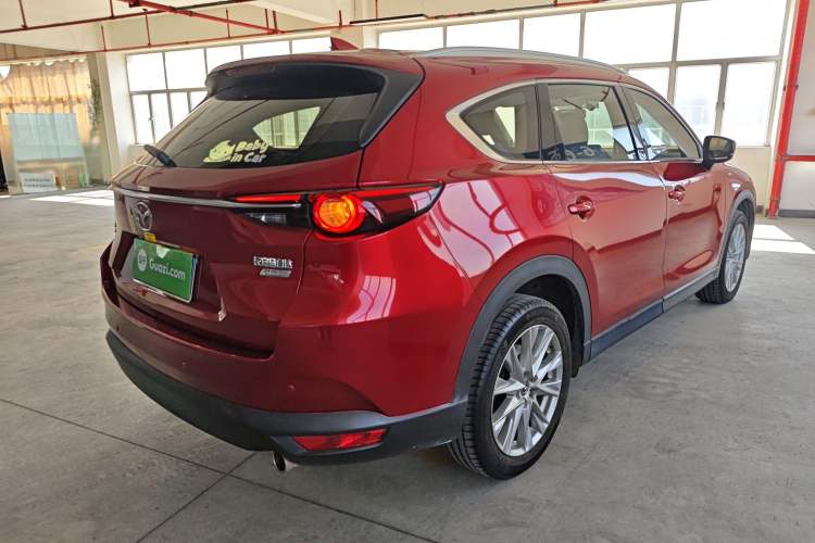 Used Mazda CX-8 2019 2.5L Four-Wheel Drive Deluxe Edition Rear Right 45 Deg