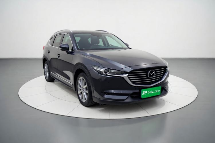 Used Mazda CX-8 2019 2.5L Four-Wheel Drive Deluxe Edition Front Right 45 Deg