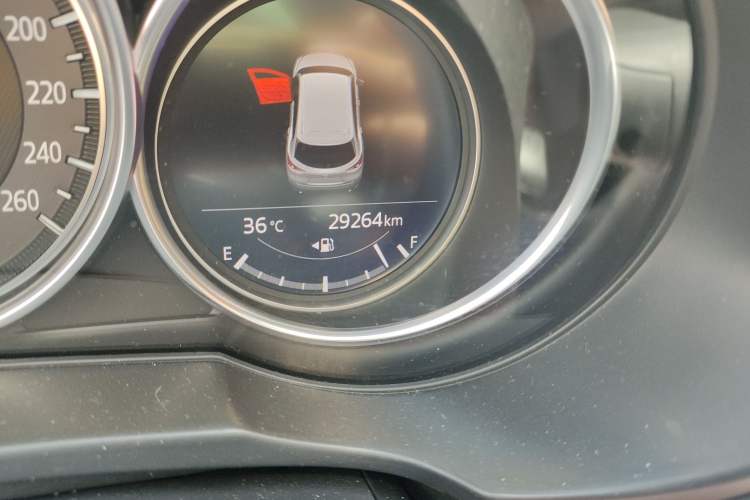 Used Mazda CX-8 2019 2.5L Two-Wheel Drive Luxury Version Odometer Close Up