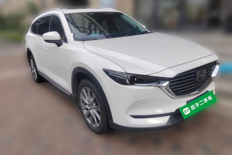 Used Mazda CX-8 2019 2.5L Four-Wheel Drive Flagship Model Front Right 45 Deg