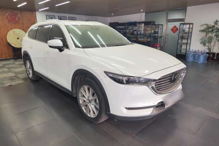 Used Mazda CX-8 2019 2.5L Four-Wheel Drive Deluxe Edition Front Right 45 Deg