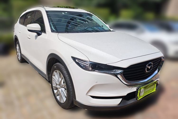 Used Mazda CX-8 2019 2.5L Four-Wheel Drive Deluxe Edition Front Right 45 Deg