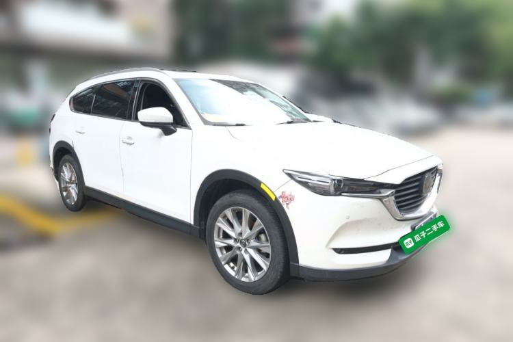 Used Mazda CX-8 2019 2.5L Four-Wheel Drive Deluxe Edition Front Right 45 Deg
