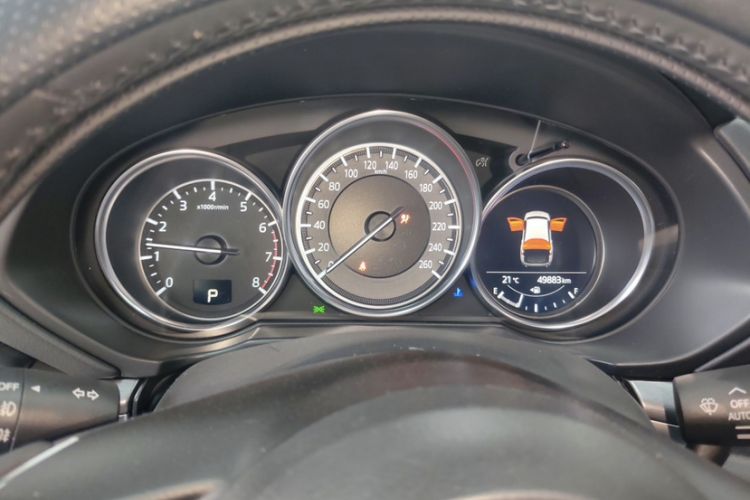 Used Mazda CX-8 2019 2.5L Two-Wheel Drive Luxury Version Odometer Close Up