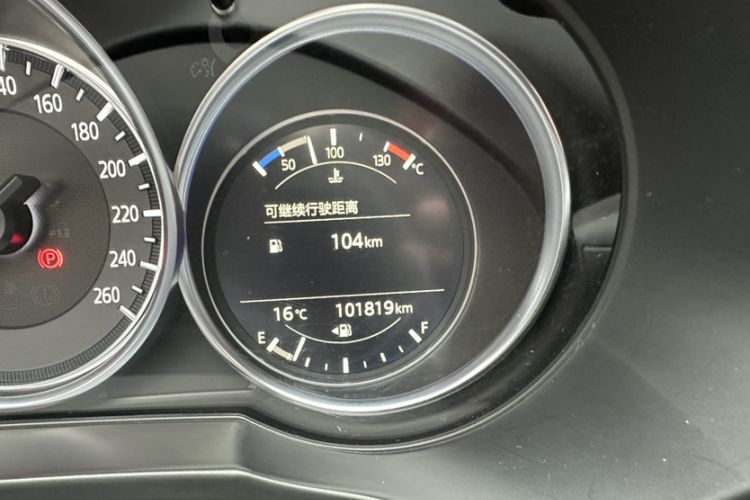 Used Mazda CX-8 2019 2.5L Two-Wheel Drive Prestige Version Odometer Close Up
