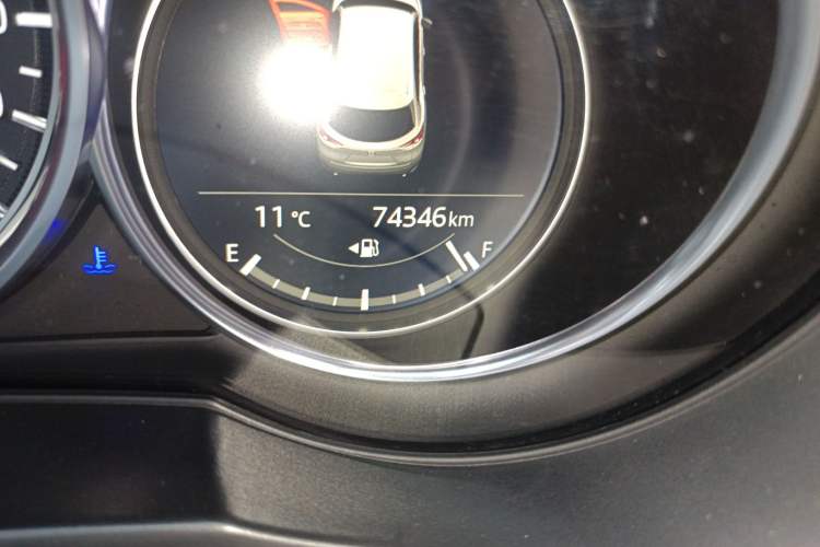 Used Mazda CX-8 2019 2.5L Two-Wheel Drive Luxury Version Odometer Close Up
