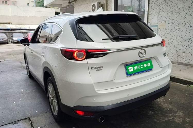 Used Mazda CX-8 2019 2.5L Four-Wheel Drive Deluxe Edition Rear Left 45 Deg