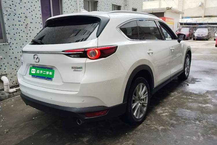 Used Mazda CX-8 2019 2.5L Four-Wheel Drive Deluxe Edition Rear Right 45 Deg