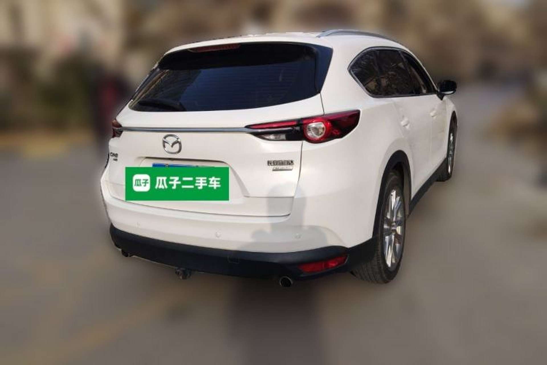 Used Mazda CX-8 2019 2.5L Four-Wheel Drive Deluxe Edition Rear Right 45 Deg